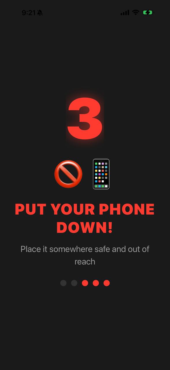 LogOut: Put Your Phone Down Countdown